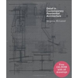 Detail in contemporary residential architecture + CD
