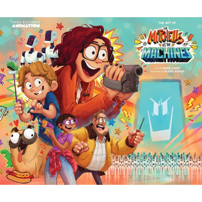 The Art of The Mitchells vs. The Machines (Типографский брак с названием) (Уценка)