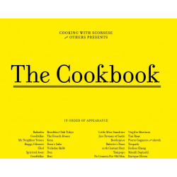 Cooking With Scorsese - The Cookbook