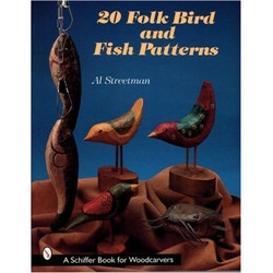 20 Folk Bird and Fish Patterns