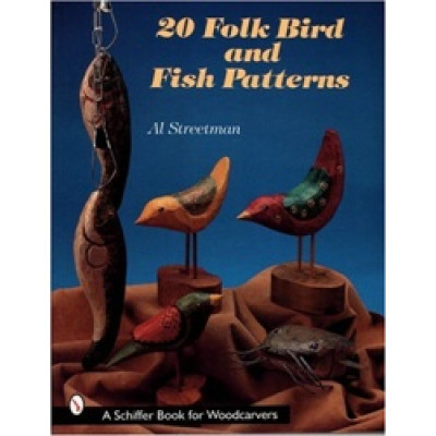 20 Folk Bird and Fish Patterns