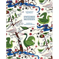 Swedish Modern. A Colouring Book of Magical Interiors (Уценка)