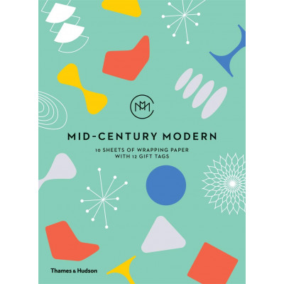 Mid-Century Modern: Gift Wrapping Paper Book