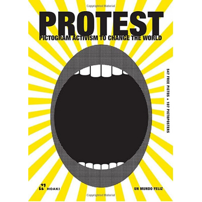 Protest. Pictogram Activism