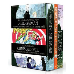 Coraline / Fortunately, the Milk / The Graveyard Book Box Set 3 in 1