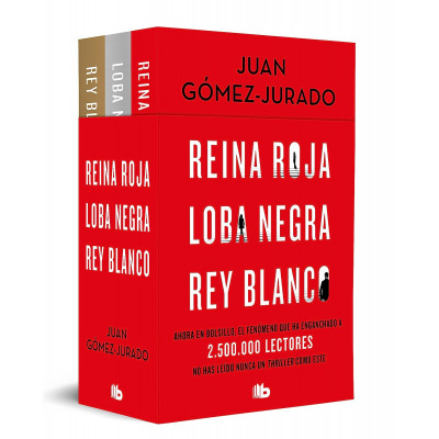 Trilogía Reina roja (Pack con: Reina roja | Loba negra | Rey blanco)
