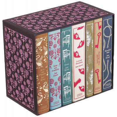 Jane Austen: The Complete Works 7-Book Boxed Set: Sense and Sensibility; Pride and Prejudice; Mansfield Park; Emma; Northanger Abbey; Persuasion; Love ... (Penguin Classics hardcover boxed set)