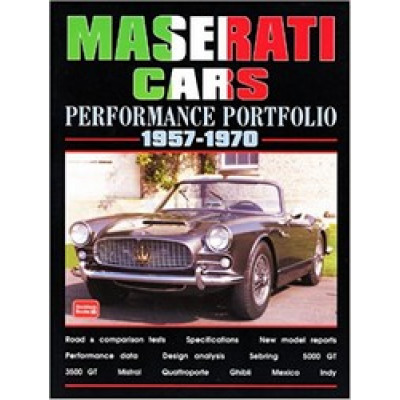 Maserati Cars Performance Portfolio 1957-70