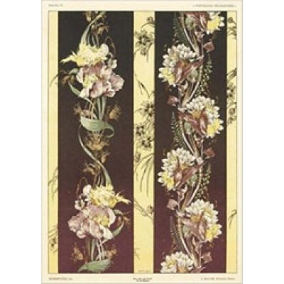 Art nouveau design fantasies in full color