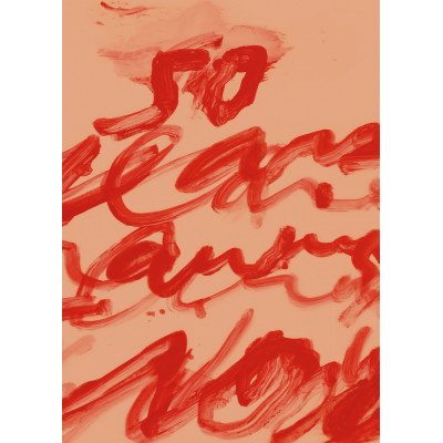 Cy Twombly: Fifty Years of Works on Paper