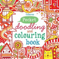 Pocket Doodling and Colouring Book: Red Book (Уценка)