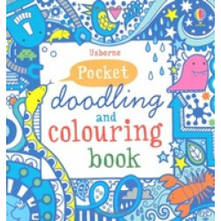 Pocket Doodling and Colouring Book: Blue Book