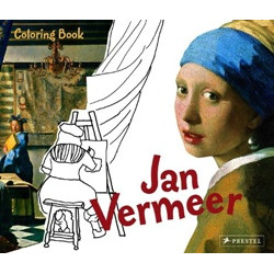 Jan Vermeer (Coloring Book)