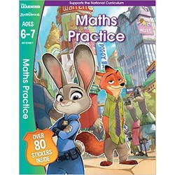 Zootropolis - Maths Practice - Learning Workbook, Ages 6-7 (Disney Learning)