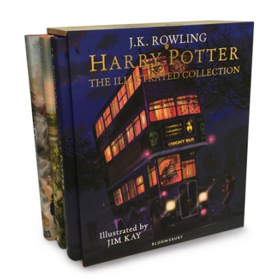 Harry Potter - The Illustrated Collection: Three magical classics Boxset