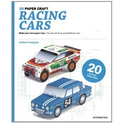 Racing Cars 3D Paper Craft