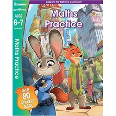 Zootropolis - Maths Practice - Learning Workbook, Ages 6-7 (Disney Learning) (Уценка)