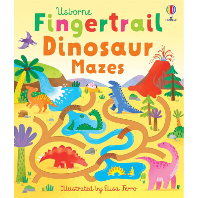 Fingertrail Dinosaur Mazes (Board Book)