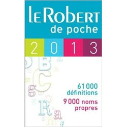 Dictionnaire Le Robert de poche 2013