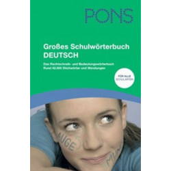 Grosses schulworterbuch deutsch 42 000 Stichworter