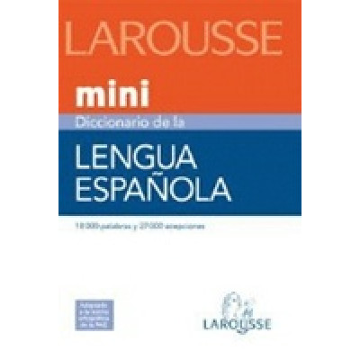 Diccionario mini de la lengua espanola, 18 000 palabras y 27 000 acepciones (Уценка)