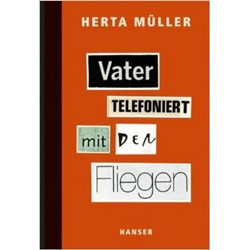 Vater telefoniert mit den Fliegen