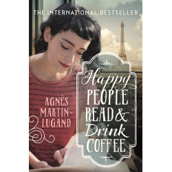 Happy People Read and Drink Coffee