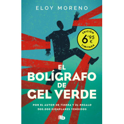 El bolígrafo de gel verde