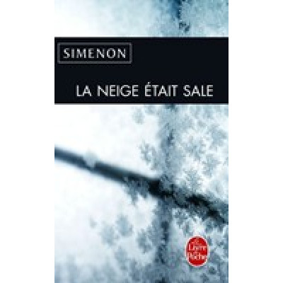 La neige était sale