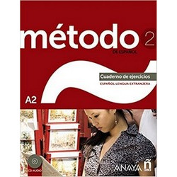 Método 2 de español A2 Cuaderno de Ejercicios + CD (Уценка)