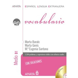 Vocabulario Medio B1, 2 200 palabras y expresiones utiles + 2 CD