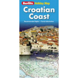 Croatian Coast Berlitz Holiday Map (Уценка)