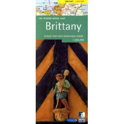 Rough Guide Map Brittany (Уценка)