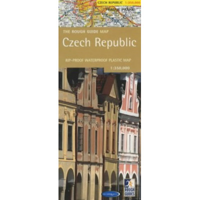 Rough Guide Map Czech Republic