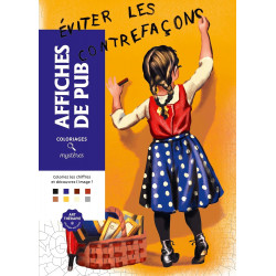 Coloriages mysteres - Affiches de pub