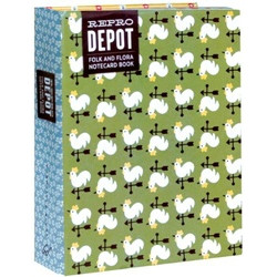 Reprodepot: Folk and Flora Notecard Book
