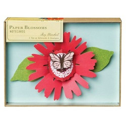 Paper Blossoms Pop-Up Notecards