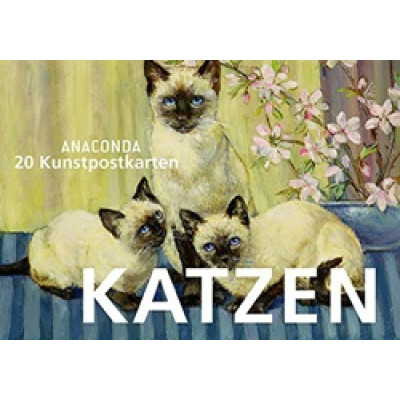 Katzen Postkartenbuch