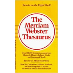 The Merriam Webster Thesaurus 157 000 entries