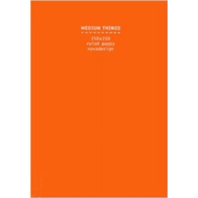 Medium Things Notebook, Orange (Уценка)