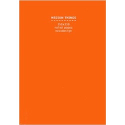 Medium Things Notebook, Orange