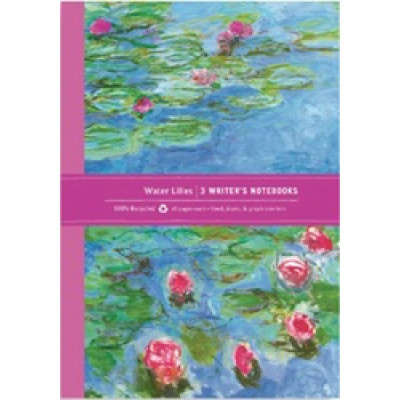Monet Water Lilies. 3 Writer's Notebook